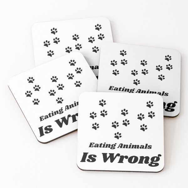 Item preview, Eating Animals Is Wrong designed and sold by Trendy Design.