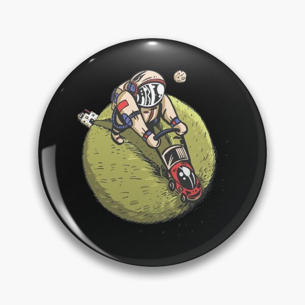 Item preview, Lawn mower mowing lawn astronaut planet moon designed and sold by DerSenat.
