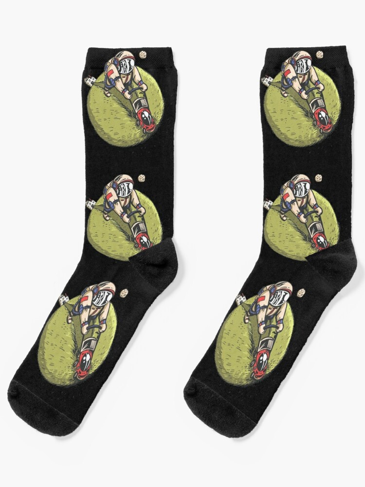 Astronaut Moon Socks