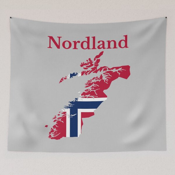 Item preview, Nordland County Map, Norwegian County, Norway. designed and sold by marosharaf.