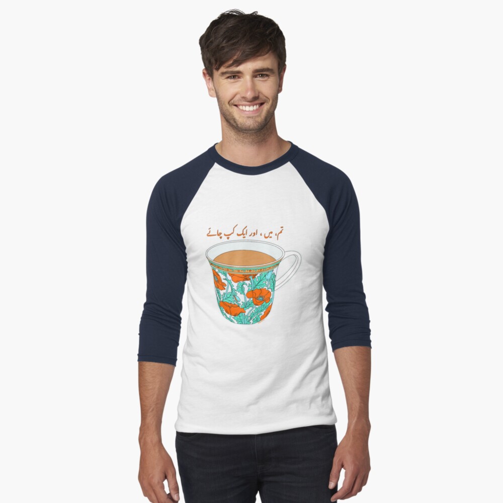 Item preview, Baseball ¾ Sleeve T-Shirt designed and sold by daniashoaib.