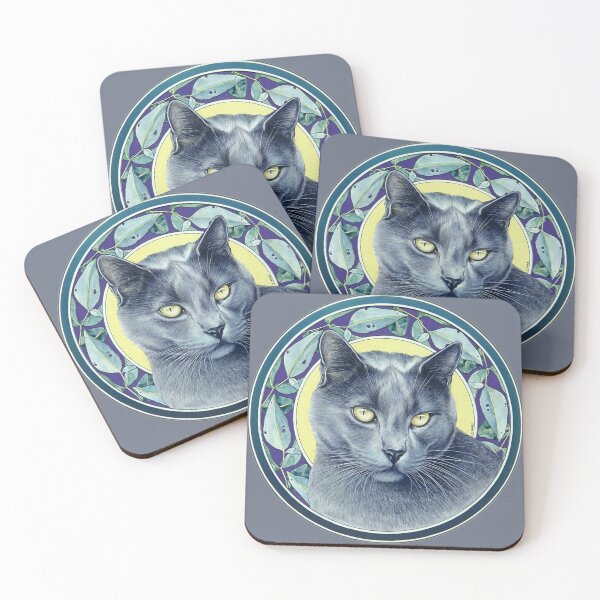 Item preview, russian blue designed and sold by Trish Hart.