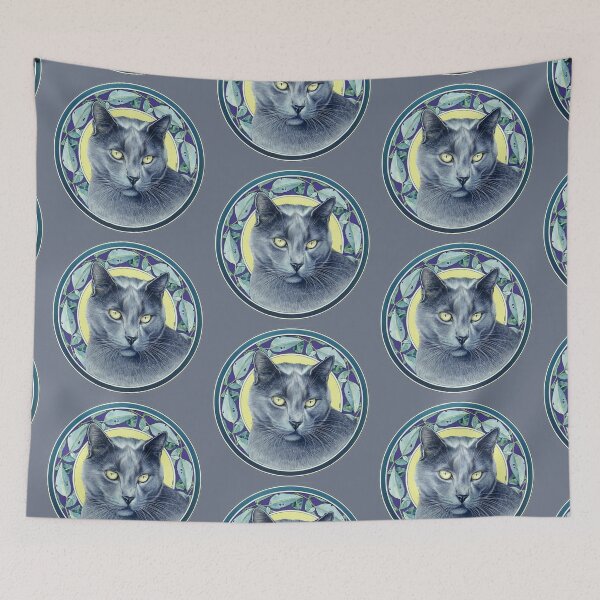 Item preview, russian blue designed and sold by Trish Hart.