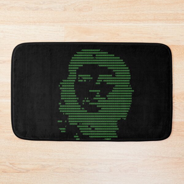 Item preview,  Guevara ASCII art. Retro phosphor (green matrix) colors designed and sold by Ziyodus.