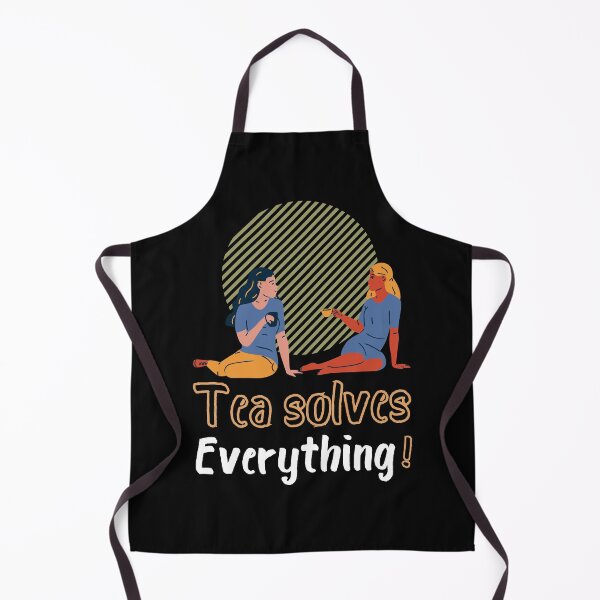 Item preview, Tea Solves Everything - Friends Drinking Tea designed and sold by ARUN VASWANI.