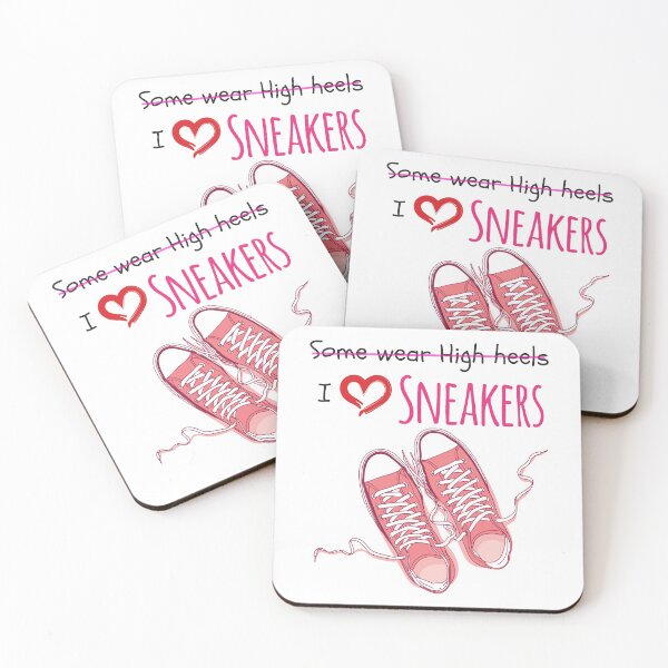 Item preview, Some Wear High Heels I Love Sneakers designed and sold by 4AllTimes.