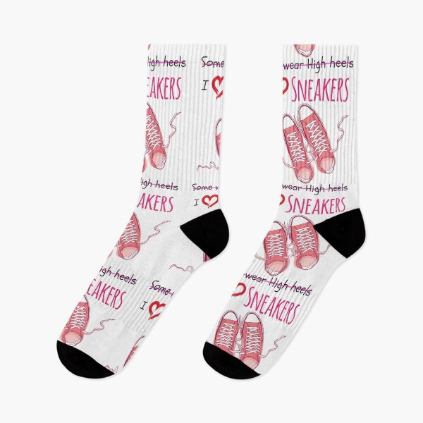 Item preview, Some Wear High Heels I Love Sneakers designed and sold by 4AllTimes.