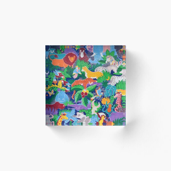 Item preview, Nature with wild animals and forest - save planet earth designed and sold by ParadoxBreakers.
