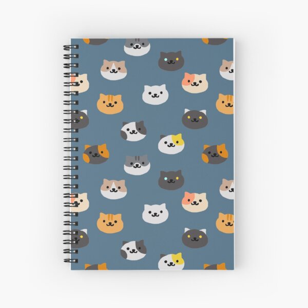 Neko Atsume Cats Spiral Notebook