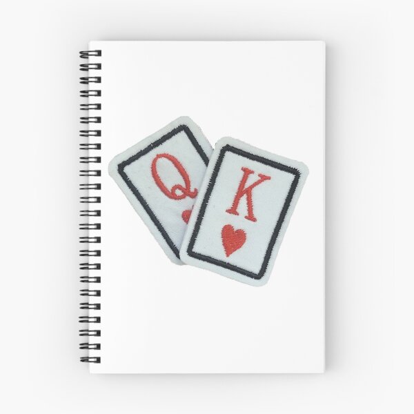 Item preview, Queen and King of Hearts Sticker designed and sold by designolo.
