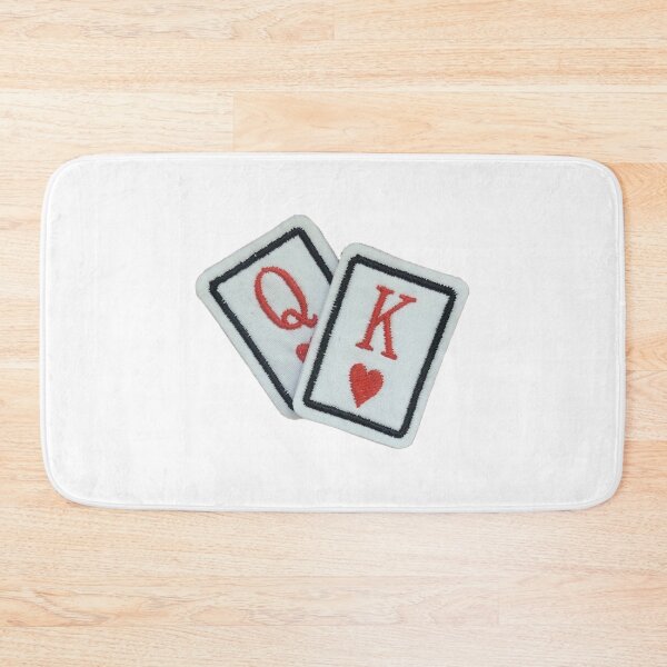 Item preview, Queen and King of Hearts Sticker designed and sold by designolo.