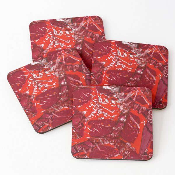 Item preview, Horror Suspense Vivid Goth Gamer Abstract Red designed and sold by aventi24.