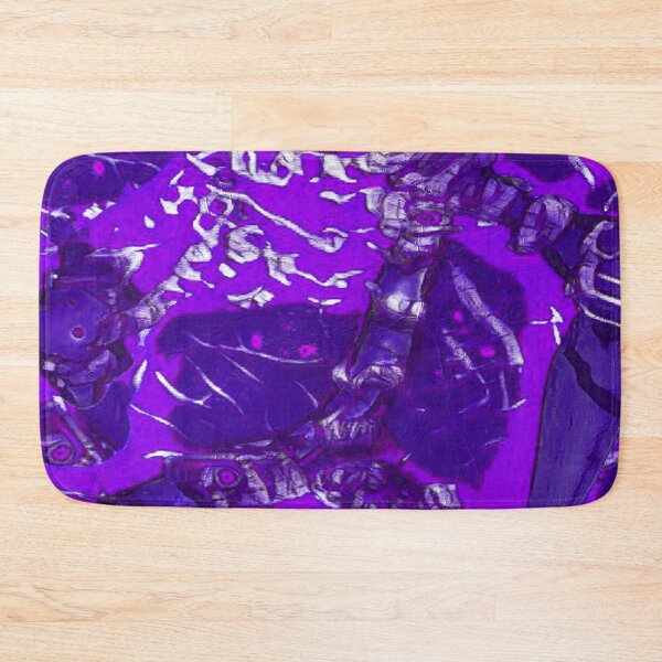 Item preview, Purple Horror Suspense vivid goth gamer abstract designed and sold by aventi24.