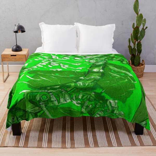 Item preview, Green Horror Suspense vivid goth gamer abstract designed and sold by aventi24.