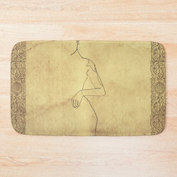 Item preview, Antique - Monoline Girl - Line art designed and sold by Cozy-Dreams.