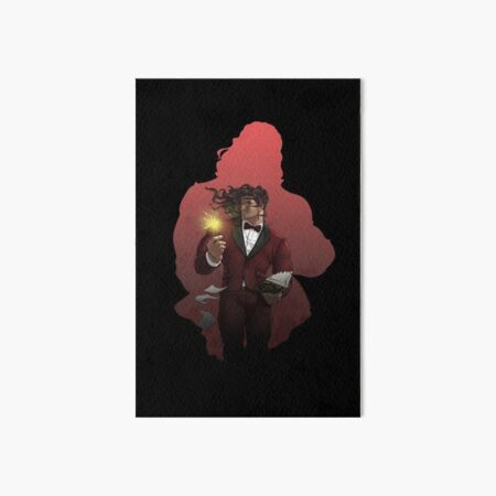 Kai Silhouette Art Board Print