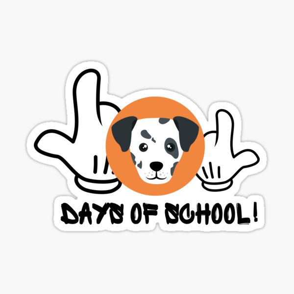 101 Days of School Dalmatian Dog Teachers Kids Gift T-Shirt