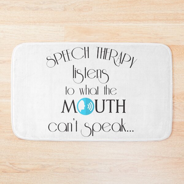 Item preview, Speech Therapy Listens To What The Mouth Can't Speak designed and sold by 4AllTimes.