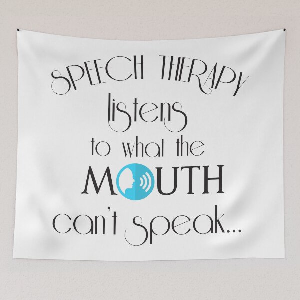Item preview, Speech Therapy Listens To What The Mouth Can't Speak designed and sold by 4AllTimes.
