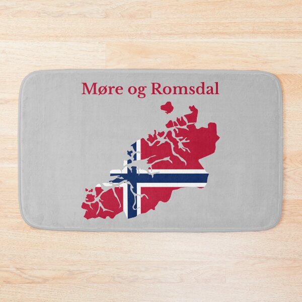 Item preview, Mapa del condado de More og Romsdal, condado de Norwegian, Noruega. designed and sold by marosharaf.