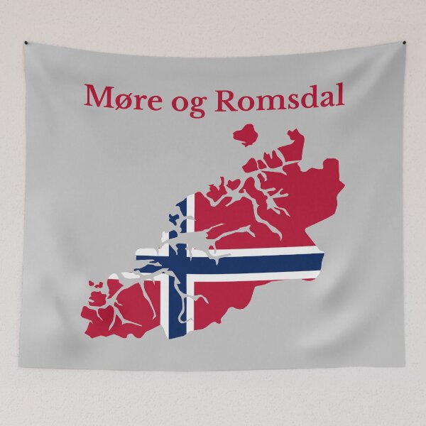 Item preview, More og Romsdal County Map, Norwegian County, Norway. designed and sold by marosharaf.