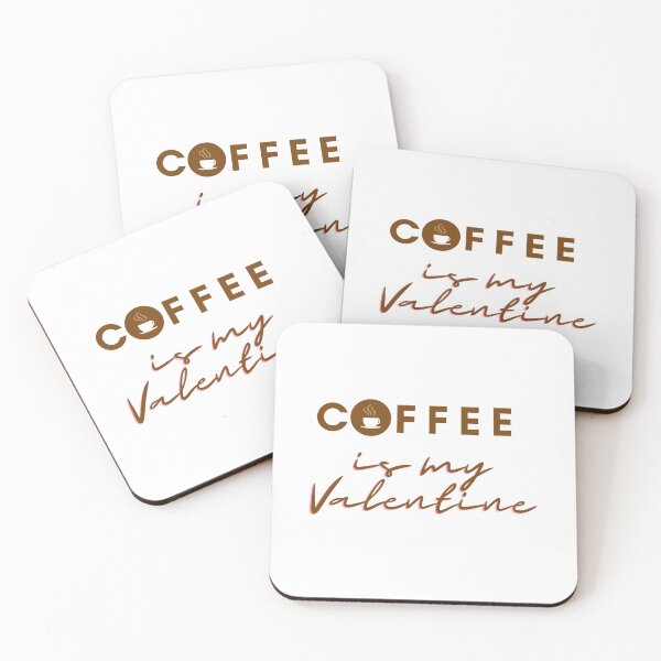 Item preview, COFFE IS MY VALENTINES. designed and sold by Damask 123.