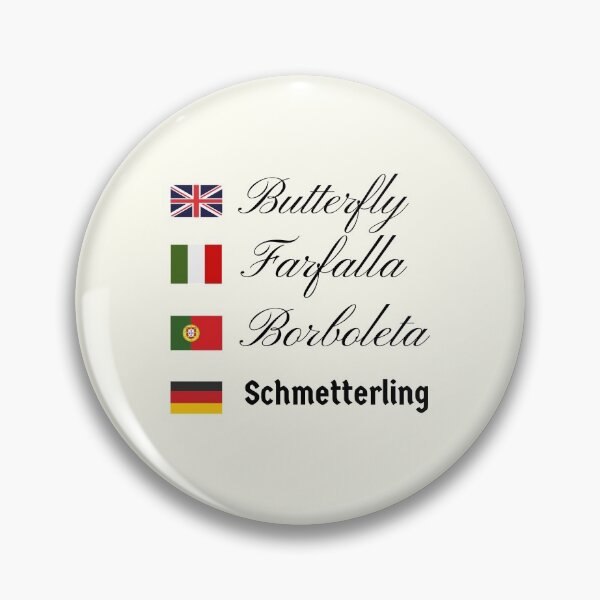 Item preview, Butterfly in German - Language Humor  designed and sold by GringoNation.