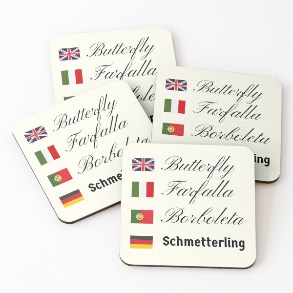Item preview, Butterfly in German - Language Humor  designed and sold by GringoNation.