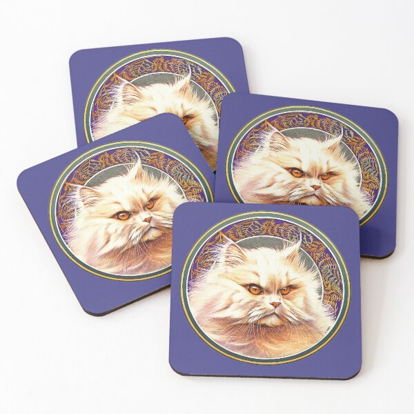 Item preview, orange persian cat designed and sold by Trish Hart.