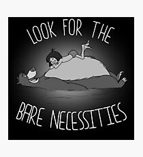 The bare necessities Photographic Print