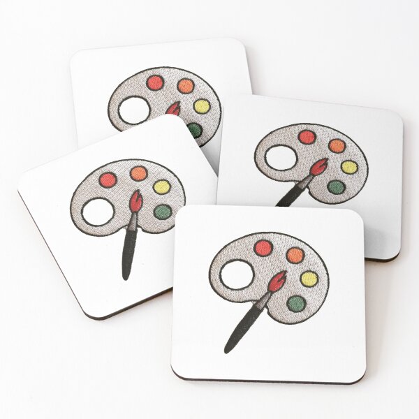 Item preview, Painter Color Palette Sticker designed and sold by designolo.