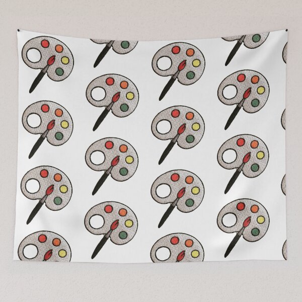 Item preview, Painter Color Palette Sticker designed and sold by designolo.