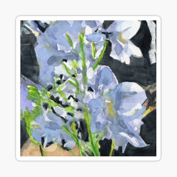 Item preview, Delphiniums designed and sold by Amy-Elyse Neer.