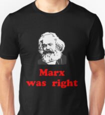 Marx hatte Recht # 3 Slim Fit T-Shirt