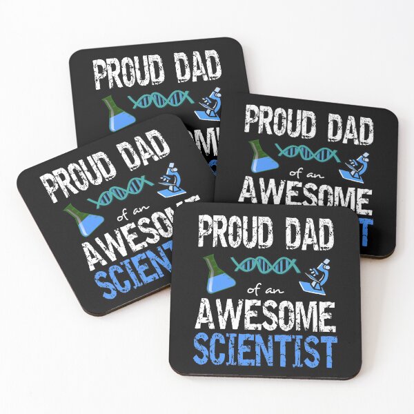 Item preview, Proud dad of an awesome scientist designed and sold by CraftsforKai.