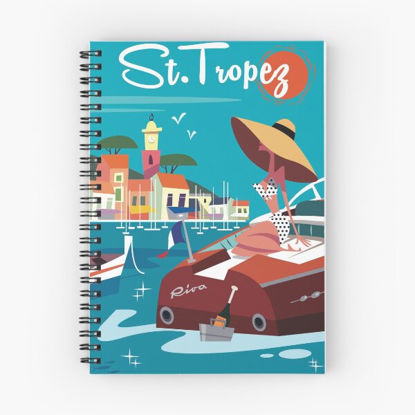 Item preview, Saint Tropez poster designed and sold by GAGodel.
