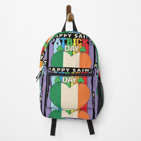 Item preview, Happy Saint Patrick's Day Heart Flag designed and sold by GravitiTees.