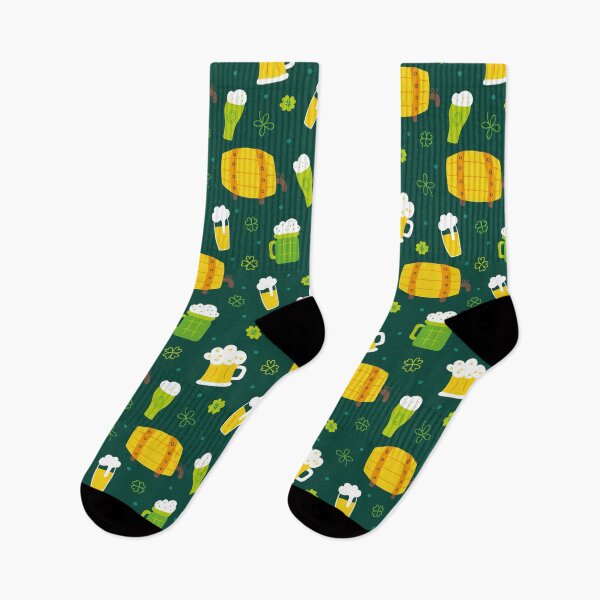 Artikelvorschau, St Patricks Day Pattern Nahtlos - St Patricks Hintergrund entworfen und verkauft von taogiauco.