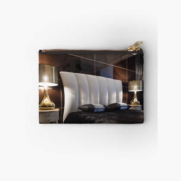 Item preview, Interior bedroom bed in dark colors designed and sold by mrivserg.