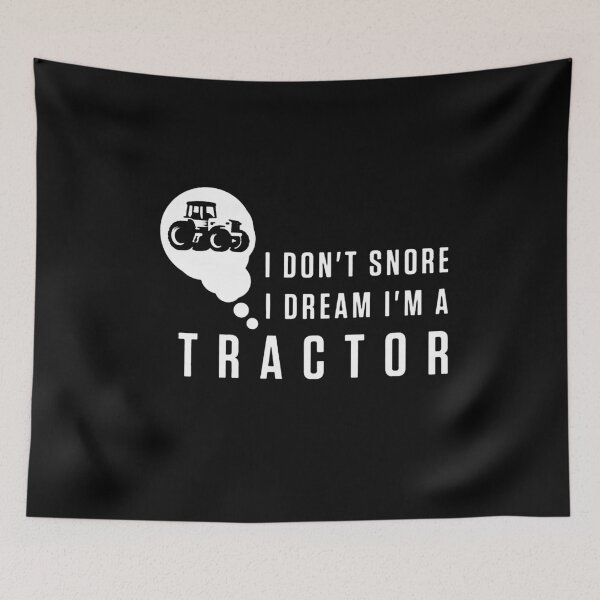 Item preview, Funny Tractor dream snore designed and sold by sayotayo93.