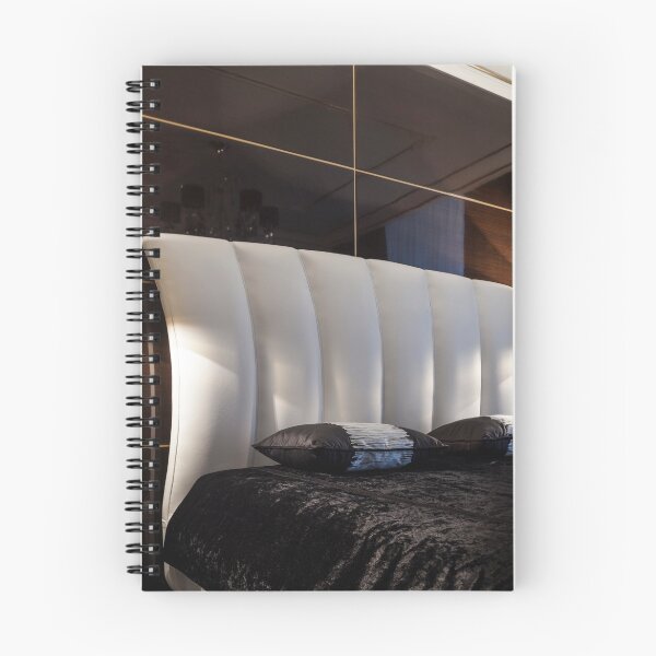 Item preview, Interior bedroom bed in dark colors designed and sold by mrivserg.