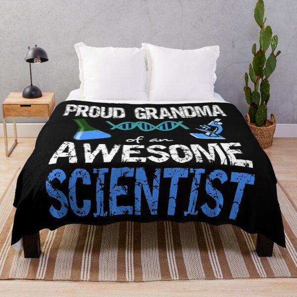 Item preview, Proud grandma of an awesome scientist designed and sold by CraftsforKai.