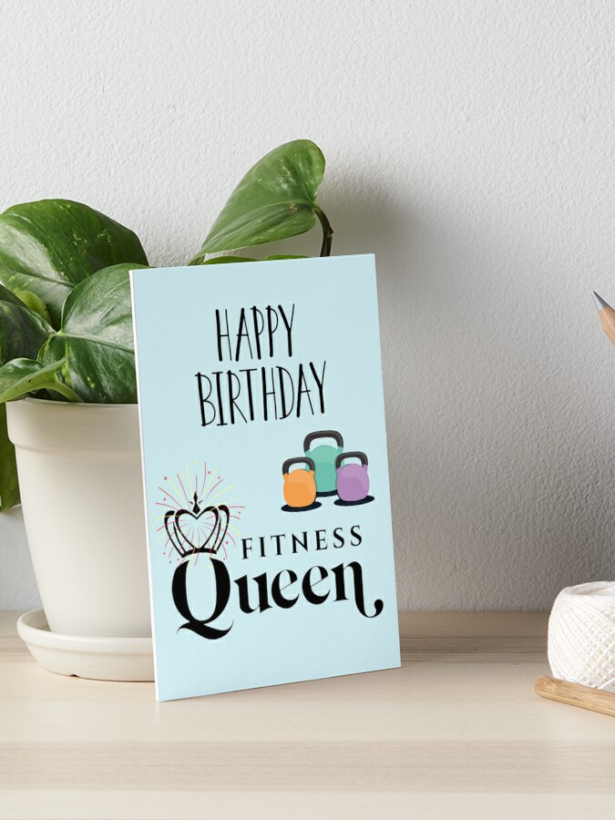 Gym Rat Gift, Workout Gift, Gym Buddy, Gym Birthday Card, Happy Birthday to  My Favorite Gym Rat, Birthday Card 