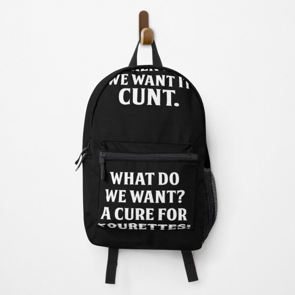 Item preview, Funny quote What do we want a cure for Tourettes t shirt designed and sold by fantasyy.