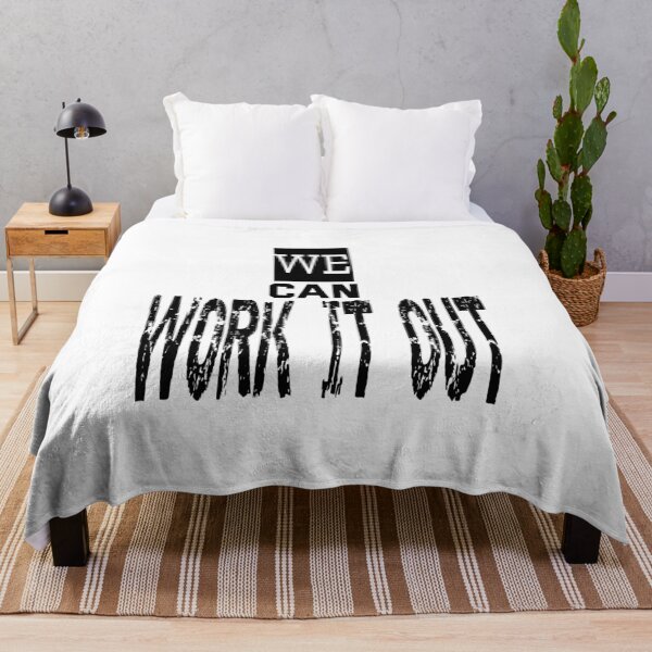 Item preview, We Can Work It Out designed and sold by QuotesDogma.