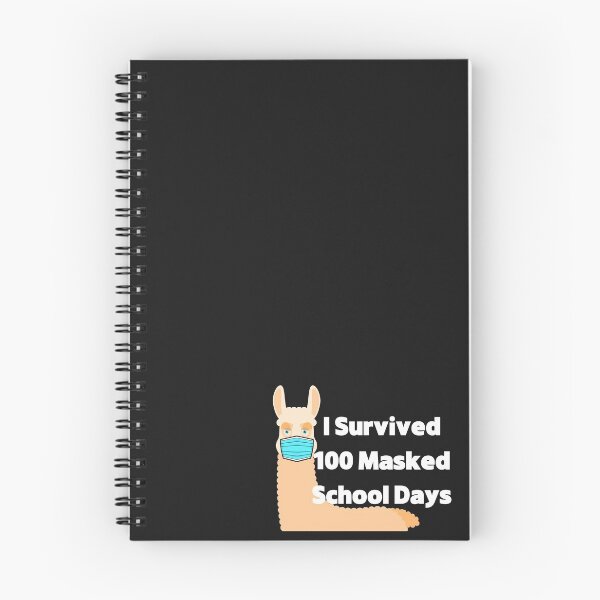 Artikelvorschau, Ich überlebte 100 Masked School Days Lama Shirt entworfen und verkauft von Tarakulshop.