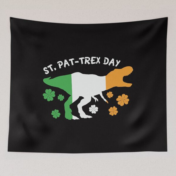 Item preview, St Pat-Rex Day Funny St Patricks Day Dinosaur designed and sold by sasigifts.