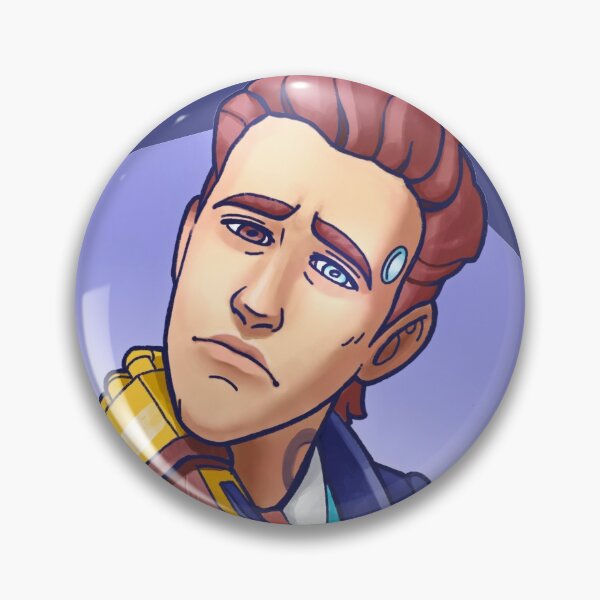 Item preview, Sad Hyperion Rhys | Borderlands fan art designed and sold by warmfuzzylogic.