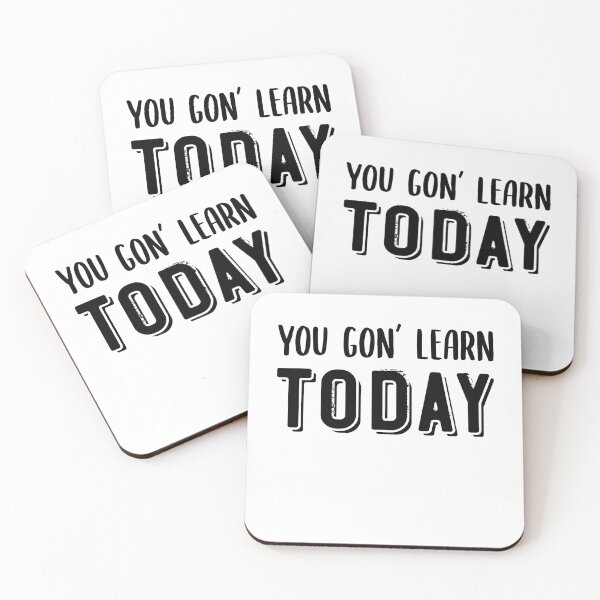 Item preview, You Gon' Learn Today Teacher Gift designed and sold by taby2you.