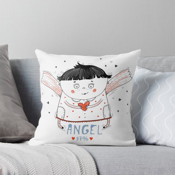 Item preview, Angel girl with heart in her hands designed and sold by Volha2020.